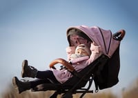 Momi ESTELLE Babakocsi 6 Hónapos Kortól 15 kg-ig Összecsukható 2