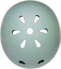 MoMi Mimi gyerek kerékpáros sisak 48-55 cm, állítható, szellőzőnyílások, párnázott - green matte 6