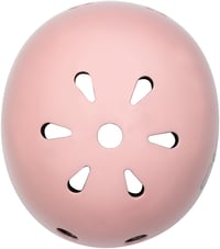 MoMi Mimi gyerek kerékpáros sisak 48-55 cm, állítható, szellőzőnyílások, párnázott - Matte pink 6