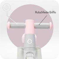 MoMi TEDI futóbicikli gyerekeknek - könnyű futókerékpár lányoknak és fiúknak - Pink 3