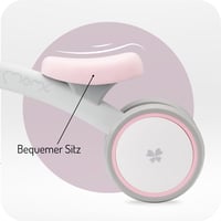 MoMi TEDI futóbicikli gyerekeknek - könnyű futókerékpár lányoknak és fiúknak - Pink 7