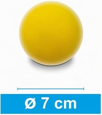 Mondo habszivacs teniszlabda zsákban - 70 mm - 3 db 3