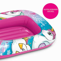 Barcă gonflabilă pentru copii Mondo Toys Unicorn - 112 cm - Plajă, mare, piscină - 16938 6