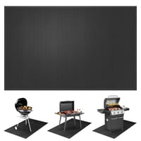 Mondoshop vatrootporna podloga 100x150 cm – Podna zaštita i termoizolacijska prostirka za roštilj, ognjište, kamin, terasu i kampiranje 1