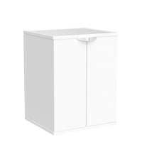 Kryt na práčku Mongardi z PP, PVC a ABS živice, univerzálny, odolný voči vlhkosti, 68,5 x 64,5 x 88 cm, biely, do garáže, exteriéru a práčovne, jednoduchá montáž 7