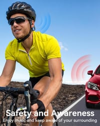 Căști cu conducție osoasă MONODEAL IP68 pentru înot, Bluetooth 5.4, player MP3 8GB rezistent la apă cu design open-ear, pentru sport și alergare 9