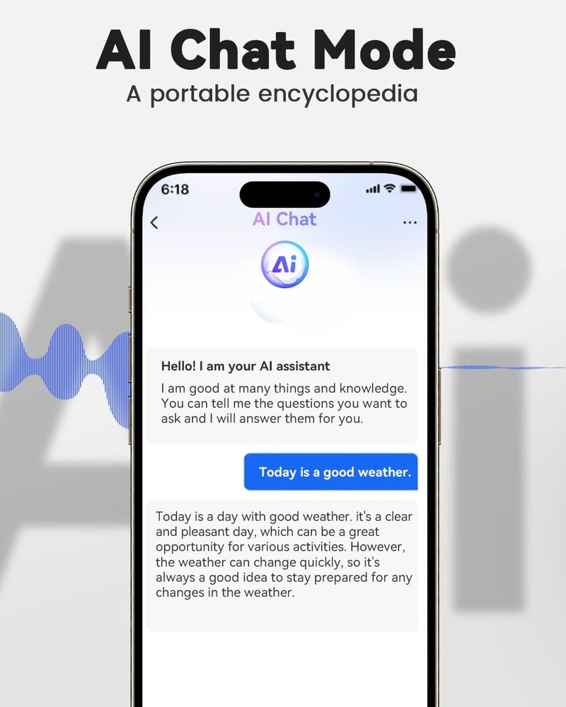 MONODEAL Valós Idejű Fordító Fülhallgató Bluetooth 134 Nyelvhez