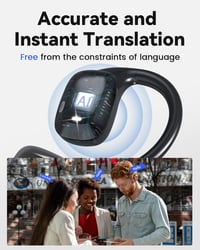 MONODEAL Valós Idejű Fordító Fülhallgató Bluetooth 134 Nyelvhez 4