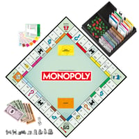 Spoločenská hra Monopoly Classic s úložným priestorom a väčšími figúrkami – anglická verzia s írskym herným plánom 3