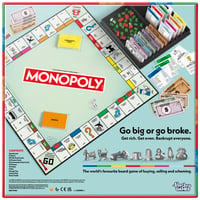 Spoločenská hra Monopoly Classic s úložným priestorom a väčšími figúrkami – anglická verzia s írskym herným plánom 9