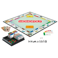 Spoločenská hra Monopoly Classic s úložným priestorom a väčšími figúrkami – anglická verzia s írskym herným plánom 10