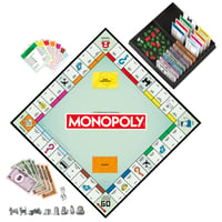 Spoločenská hra Monopoly Classic s úložným priestorom a väčšími figúrkami – anglická verzia s írskym herným plánom 6