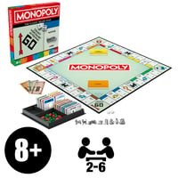 Spoločenská hra Monopoly Classic s úložným priestorom a väčšími figúrkami – anglická verzia s írskym herným plánom 2