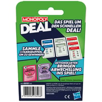 Karetná hra Monopoly Deal – Rýchla strategická spoločenská hra pre dospelých a deti, na cesty a ako darček 5