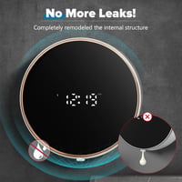 Monstake automatski dozator pjenastog sapuna, zidni, beskontaktni senzorski električni dozator sapuna za kuhinju i kupaonicu, 200 ml, bijeli 2