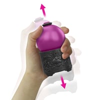 Monster High Potions krištáľová guľa s prekvapením, 7,5 cm figúrka s odhalením postavy pomocou vody, brlohom a kartou šťastia, JCX9 5