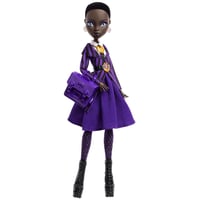 Zberateľská bábika Monster High x Wednesday Bianca Barclay v uniforme Nevermore Academy s amuletom sirény, batohom a stojanom JDR71 6