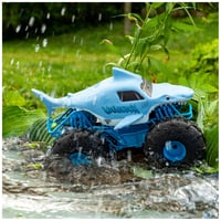 Monster Jam Megalodon Storm távirányítós cápa RC autó 1:15 méretarányú - Használt, hiányos (távirányító nélkül (állapot: lásd a 2. képet) 12