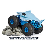Monster Jam Megalodon Storm távirányítós cápa RC autó 1:15 méretarányú - Használt, hiányos (távirányító nélkül (állapot: lásd a 2. képet) 13