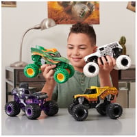 Zberateľský kovový model Monster Jam Batman Batmobile Monster Truck v mierke 1:24, od 3 rokov 5