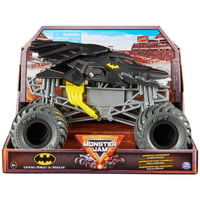Zberateľský kovový model Monster Jam Batman Batmobile Monster Truck v mierke 1:24, od 3 rokov 1