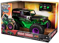 Monster Jam Smash 'n Bash Grave Digger diaľkovo ovládaný Monster Truck – Dá sa rozbiť a opraviť, 2,4 GHz, USB nabíjanie, od 4 rokov 10