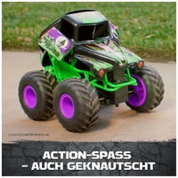 Monster Jam Smash 'n Bash Grave Digger diaľkovo ovládaný Monster Truck – Dá sa rozbiť a opraviť, 2,4 GHz, USB nabíjanie, od 4 rokov 8