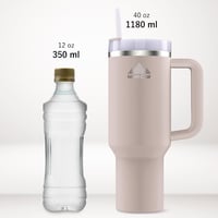 Mont-Clair 40 oz termikus ivópalack szívószállal, 48 órás hűtéssel, BPA mentes kávésbögre 3