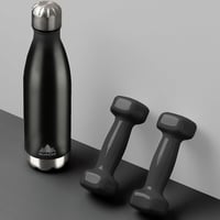 Mont-Clair H2O Rozsdamentes Acél Termosz 500ml - BPA-mentes Vizes Palack - 24 Órás Hideg & 12 Órás Meleg Ital - Szivárgásmentes Dupla Falú - 6