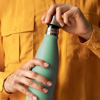 Mont-Clair Rozsdamentes Acél Termosz 500ml - Zöld Hőszigetelt Kulacs, 24 Óra Hideg/12 Óra Meleg Ital, BPA-mentes, Szivárgásmentes Ivópalack 5