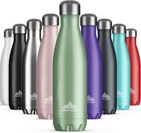 Mont-Clair Rozsdamentes Acél Termosz 500ml - Zöld Hőszigetelt Kulacs, 24 Óra Hideg/12 Óra Meleg Ital, BPA-mentes, Szivárgásmentes Ivópalack 1