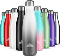 Mont-Clair Rozsdamentes Acél Termosz 750ml - Dupla Falú Hőszigetelés - 24 Óra Hideg, 12 Óra Meleg - Szivárgásmentes BPA-mentes Kulacs - Fehé 1
