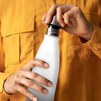 Mont-Clair Rozsdamentes Acél Termosz 750ml - Dupla Falú Hőszigetelés - 24 Óra Hideg, 12 Óra Meleg - Szivárgásmentes BPA-mentes Kulacs - Fehé 5