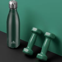 Mont-Clair Rozsdamentes Acél Termosz 750ml - Szivárgásmentes Ivópalack, 24 Órás Hideg, 12 Órás Meleg Ital, BPA-mentes, Sötétzöld, Túrázáshoz 6