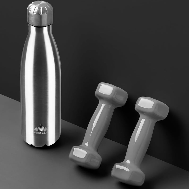 Mont-Clair rozsdamentes acélból készült termosz 750ml, 24h hideg, 12h meleg, BPA-mentes
