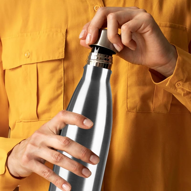 Mont-Clair rozsdamentes acélból készült termosz 750ml, 24h hideg, 12h meleg, BPA-mentes