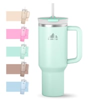 Termosový pohár Mont-Clair so slamkou 1,2 l – Matcha zelená – Nepriepustný, bez BPA, chladenie 10 hodín, udržanie ľadu 48 hodín, s viečkom 1