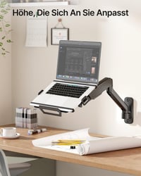 monTEK 2 v 1 nástenný držiak na monitor a notebook, nástenné rameno na notebook a monitor 9
