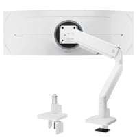 monTEK HeavyDuty držiak na monitor biely, pre monitory 17-45 palcov, max. 16 kg, VESA 75/100, sklopný, otočný 1