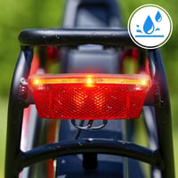 MONTOP LED kerékpár hátsó lámpa dinamós reflektor StVZO tanúsított 7