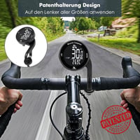 MONTOP Vezeték nélküli kerékpár számláló vízálló sebességmérő LCD kijelzővel 2