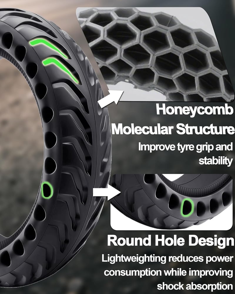 Monuary 2db Tömör Elektromos Roller Gumi 8,5x2 Xiaomi M365 Kompatibilis