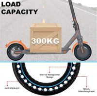 Monuary 2x Tömör Gumi Kerék 10x2.50-6.5 E-Roller Ninebot G30 Max 7