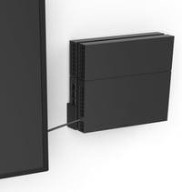Monzlteck PS4 Fali Tartó Eredeti Modellhez - TV Mögé Szerelhető Helytakarékos 5