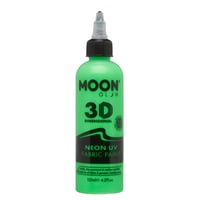 Moon Glow neónová UV 3D textilná farba – intenzívna zelená – 125 ml 1
