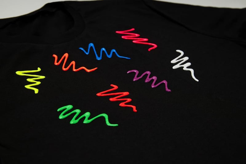 Moon Glow Neon UV 3D Textil Festék Intenzív Zöld 125ml