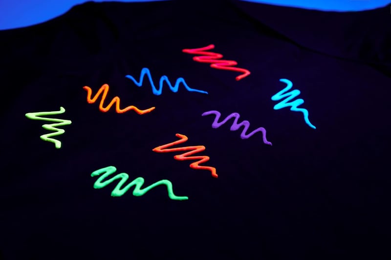 Moon Glow Neon UV 3D Textil Festék Intenzív Zöld 125ml