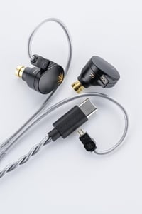 Moondrop Chu 2 DSP in-ear fülhallgató - fekete 1