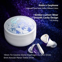 Moondrop Robin Wireless Fülhallgató Hibrid Meghajtó ANC Technológia 8