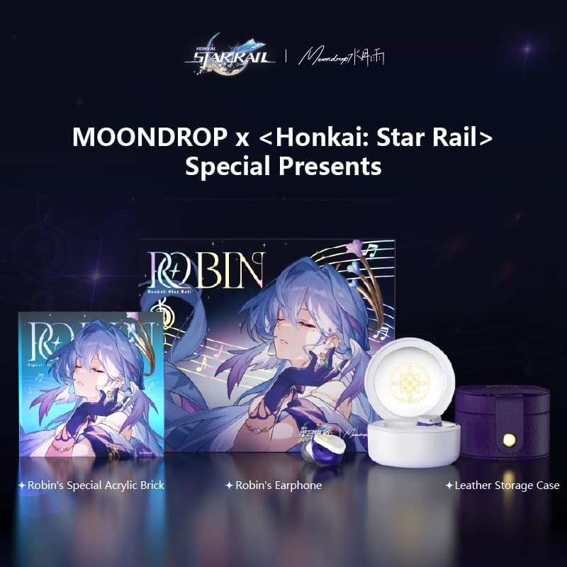 Moondrop Robin Wireless Fülhallgató Hibrid Meghajtó ANC Technológia